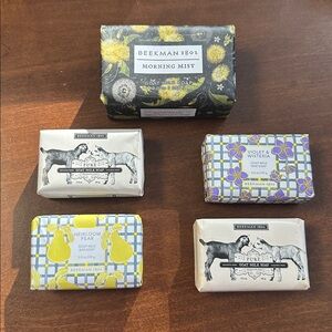 Beekman 1802 bar soaps
